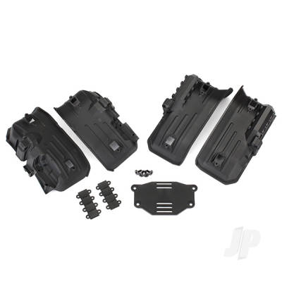 Fenders, inner, Front & Rear (2 each) / rock light covers (8 pcs) / battery plate / 3x8 flat-head screws (4 pcs)