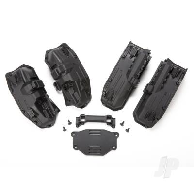 Fenders, inner (narrow), Front & Rear (2 each) / rock light covers (8 pcs) / battery plate / 3x8 flat-head screws (4 pcs)
