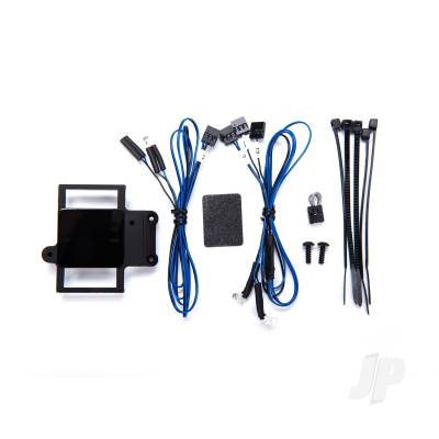 Installation kit, Pro Scale Advanced Lighting Control System, TRX-4 Chevrolet Blazer (1969 & 1972) (includes mount, reverse lights and turn signal harnesses, hardware)