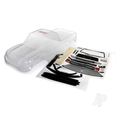 Body, TRX-4 Sport (Clear, trimmed, requires painting) / window masks / decal sheet