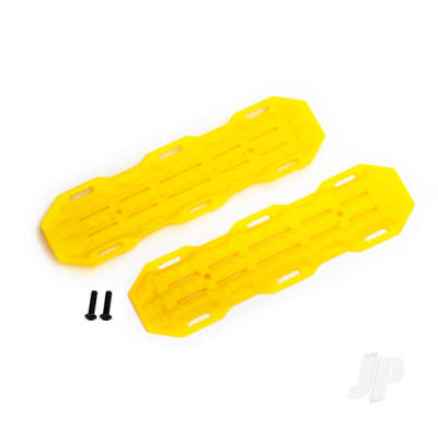 Traction boards, Yellow with mounting hardware