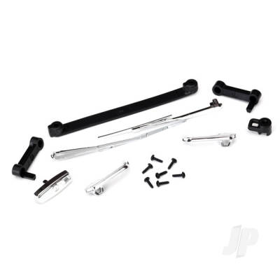 Door handles, left, right & Rear tailgate / windshield wipers, left & right / retainers (2 pcs) / 1.6x5 BCS (self-tapping) (7 pcs) (fits #8130 Body)