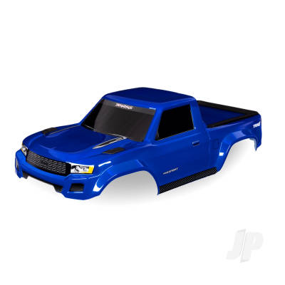 Body, TRX-4 Sport, Blue (painted, decals applied) (for clipless mounting) (requires #8080X inner fenders)