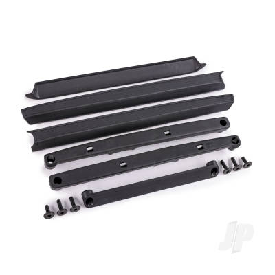 Bed rails (left & right) / rail retainers (left & right) / tailgate cover / tailgate cover retainer / 3x10mm CS (4) / 3x8mm FCS (2) (fits #8187 series bodies)
