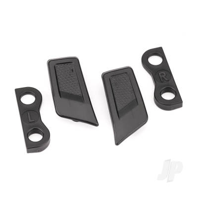 Hood vents (left & right)/ retainers (left & right) (for clipless body mounting) (attaches to #8213 series bodies)