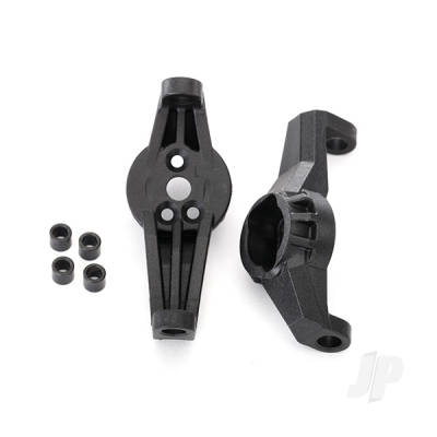 Caster blocks (portal drive), left & right / kingpin bushings (4 pcs)
