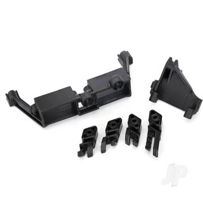 Servo mount, 2-speed / servo mount, T-Lock / wire clips