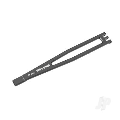 Battery hold-down, 6061-T6 aluminium (Grey-anodised)