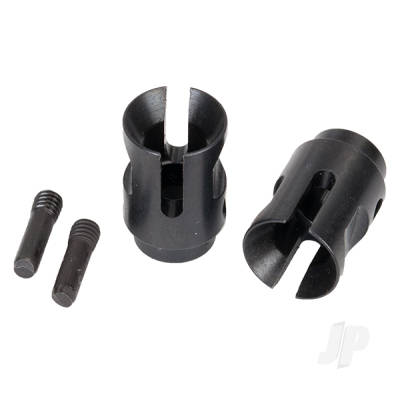 Drive cups, inner (2 pcs) (Steel constant-velocity driveshafts) / screw pins (2 pcs)