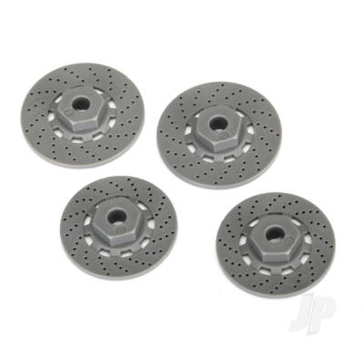 Wheel Hubs, hex (disc brake rotors) (4 pcs)