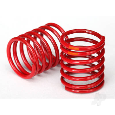 Spring, shock (Red) (3.325 rate, Orange stripe) (2 pcs)