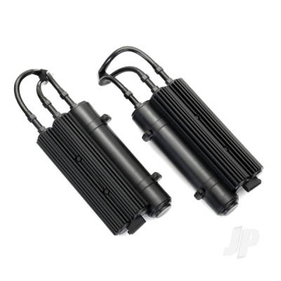 Shock reservoirs, Black (2 pcs)