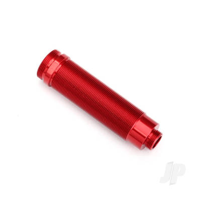 Body, GTR Shock, 64mm, aluminium (Red-anodised) (Front or Rear, threaded)