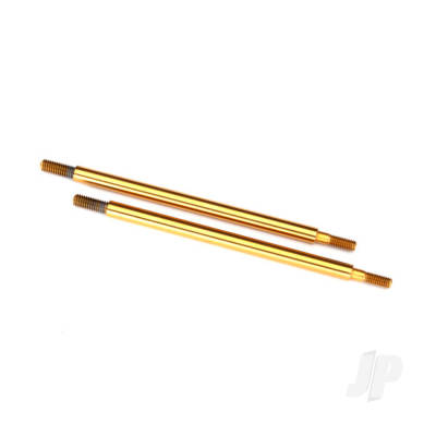 Shock shaft, 69mm (GTR) (Front) (TiN-coated) (2 pcs)