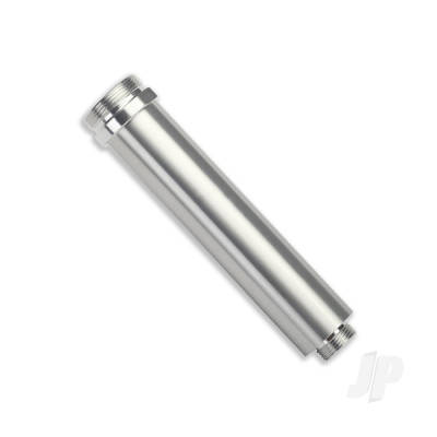 Body, GTR Shock, 77mm, Silver aluminium (Rear, no threads)