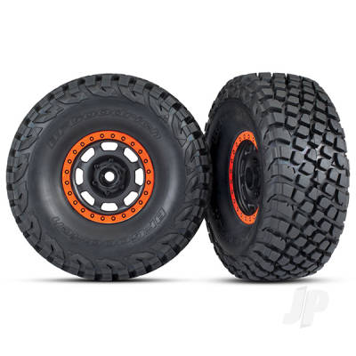 Wheels & Tyres, Assembled Glued BFGoodrich Baja KR3 Tyres (2 pcs)