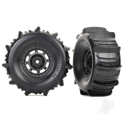 Tyres and Wheels, Assembled Glued Desert Racer Wheels (2 pcs)