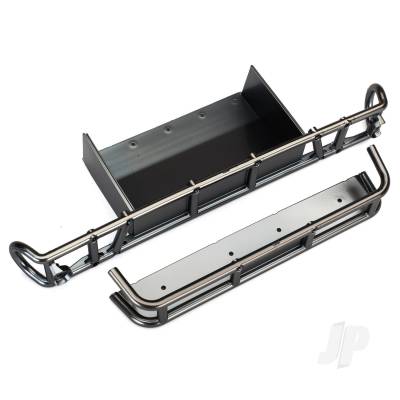 Bumper, Rear / bumper extension (Satin Black Chrome-plated)