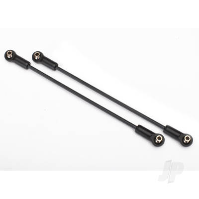 Suspension link, Rear (upper) (Steel) (4x206mm, centre to Center) (2 pcs) (assembled with hollow balls)