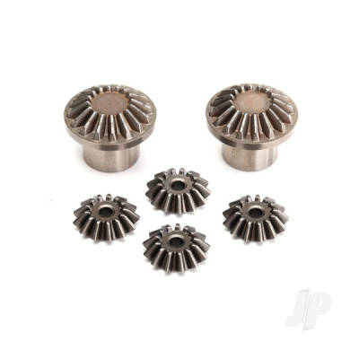 Gear Set, Rear Differential (output gears (2 pcs) / spider gears (4 pcs)) (#8581 required to build complete Differential)
