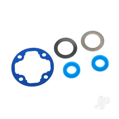 Differential gasket / x-rings (2 pcs) / 12.2x18x0.5 metal washer (1pc) / 12.2x18x0.5 PTFE-coated washer (1pc)