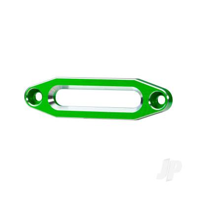 Fairlead, winch, aluminium (Green-anodised) (use with front bumpers #8865, 8866, 8867, 8869, or 9224)
