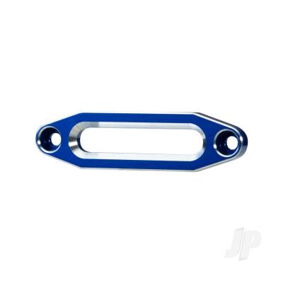 Fairlead, winch, aluminium (Blue-anodised) (use with front bumpers #8865, 8866, 8867, 8869, or 9224)