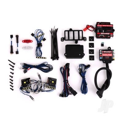 Pro Scale LED light set, TRX-4 Mercedes G 500 & G 63, complete with power module (contains headlights, tail lights, roof lights, & distribution block) (fits #8811 or 8825 body)