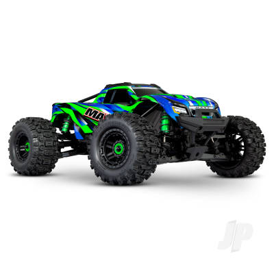 Maxx 1:10 4WD RTR Monster Truck, Green (+ TQi 2-ch, VXL-4S, Velineon 540XL, TSM, WideMaxx, Clipless Body)