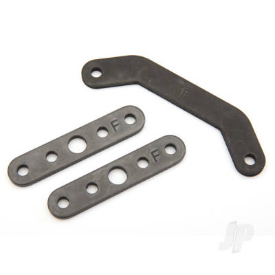 Bulkhead, tie bar, Front, upper (1pc) / lower (2 pcs) (Steel)