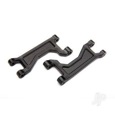 Suspension arms, upper, Black (left or right, Front or Rear) (2 pcs)