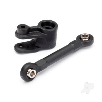 Servo horn, steering / linkage, steering (46mm, assembled with pivot balls)