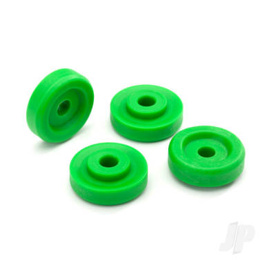 Wheel washers, Green (4 pcs)