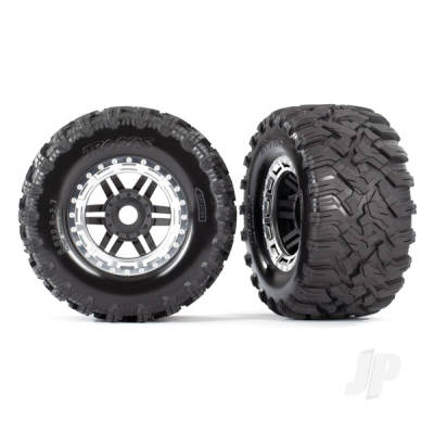 Wheels & Tyres, Assembled Glued Maxx MT Tyres (2 pcs)