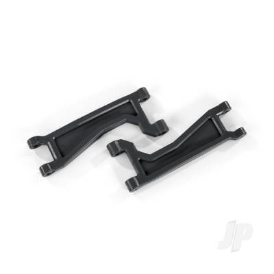 Suspension arms, upper, Black (left or right, Front or Rear) (2 pcs) (for use with #8995 WideMaxx suspension kit)