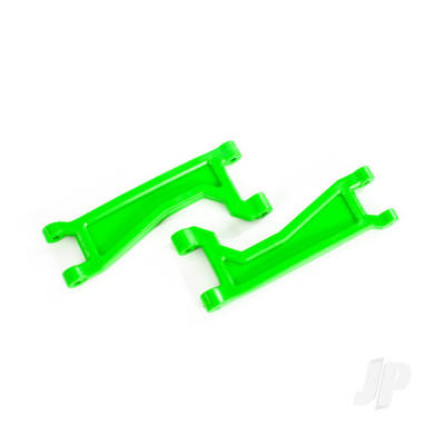 Suspension arms, upper, Green (left or right, Front or Rear) (2 pcs) (for use with #8995 WideMaxx suspension kit)