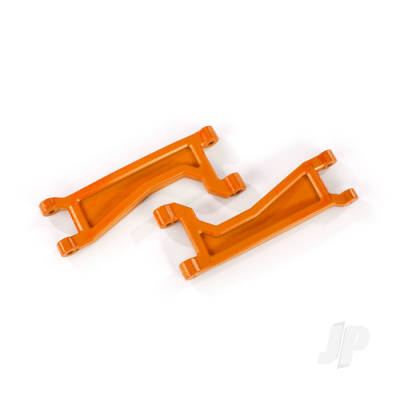 Suspension arms, upper, Orange (left or right, Front or Rear) (2 pcs) (for use with #8995 WideMaxx suspension kit)