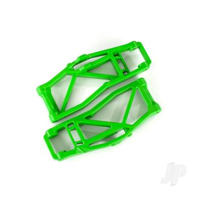 Suspension arms, lower, Green (left and right, Front or Rear) (2 pcs) (for use with #8995 WideMaxx suspension kit)