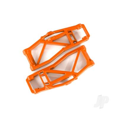 Suspension arms, lower, Orange (left and right, Front or Rear) (2 pcs) (for use with #8995 WideMaxx suspension kit)