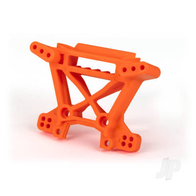 Shock tower, front, extreme heavy duty, Orange (for use with #9080 upgrade kit)