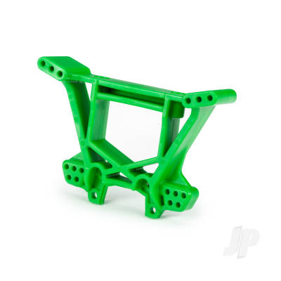 Shock tower, rear, extreme heavy duty, Green (for use with #9080 upgrade kit)