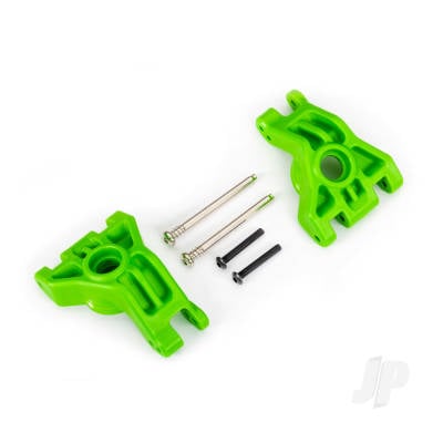 Carriers, stub axle, rear, extreme heavy duty, Green (left & right)/ 3x41mm hinge pins (2)/ 3x20mm BCS (2) (for use with #9080 upgrade kit)