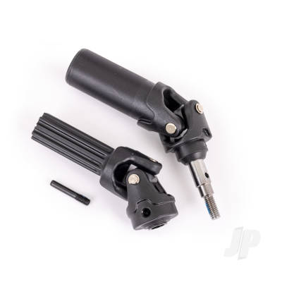 Driveshaft assembly, Front, extreme heavy duty with 6mm axle (1)/ screw pins (1) (left or right) (fully assembled, ready to install) (for use with #9080 upgrade kit)
