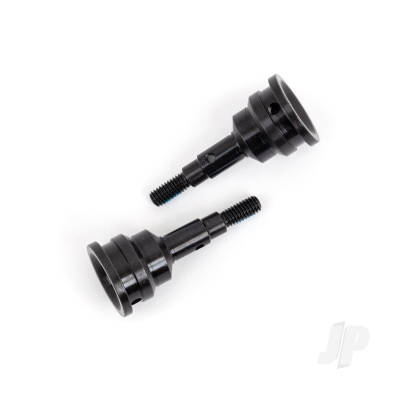 Stub axle, front, 6mm, extreme heavy duty (for use with #9051R steel CV driveshafts)