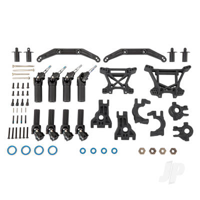 Outer Driveline & Suspension Upgrade Kit, extreme heavy duty, Black