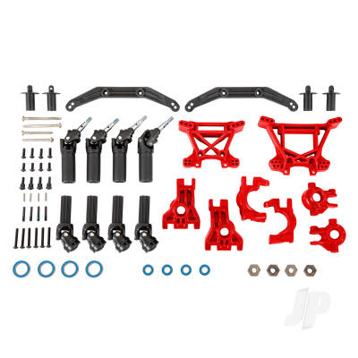 Outer Driveline & Suspension Upgrade Kit, extreme heavy duty, Red