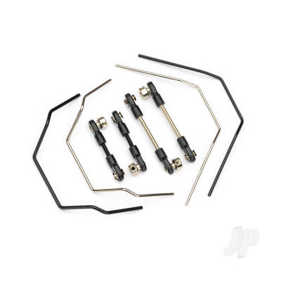 Sway bar kit (front and rear) (includes front and rear sway bars and adjustable linkage)