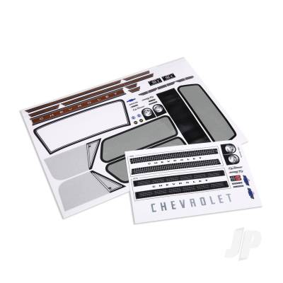 Decal sheet, Chevrolet Blazer (1969 -1972)