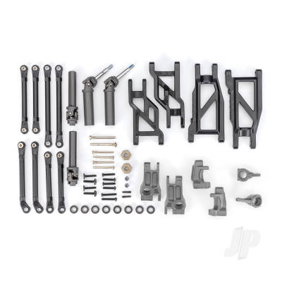 Outer Driveline & Suspension Upgrade Kit, extreme heavy duty, Grey (fits Rustler 2WD or Stampede 2WD)