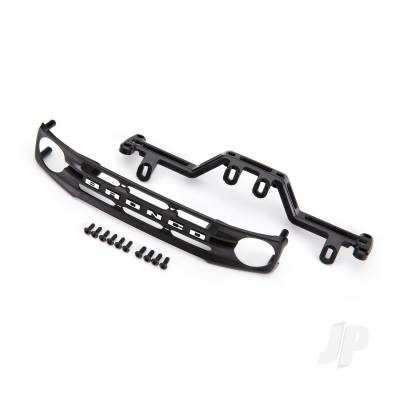 Grille, Ford Bronco (2021)/ grille mount/ 2.6x8 BCS (8)/ 3x8 BCS (4)/ 1.6x7 BCS (self-tapping) (4) (fits #9211 body)